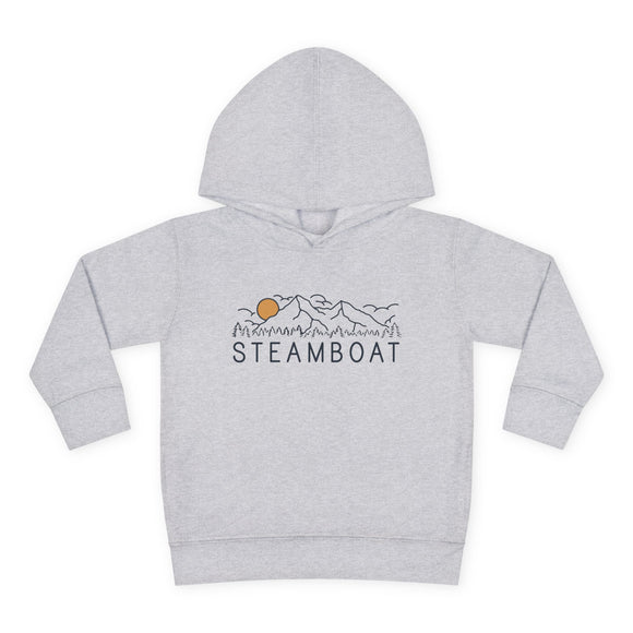 Steamboat, Colorado Toddler Hoodie - Unisex Steamboat Toddler Sweatshirt