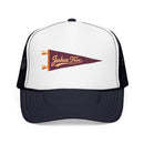 Joshua Tree National Park Pennant Trucker Hat — Vintage Foam Mesh Cap-1