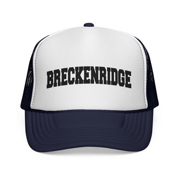 Breckenridge, Colorado Collegiate Style Trucker Hat