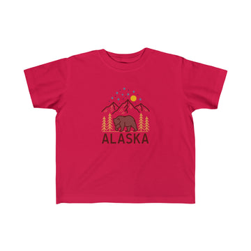 Buy red Alaska Toddler T-Shirt - Unisex Toddler Alaska Shirt