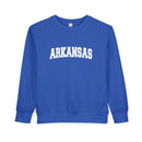Arkansas Toddler Sweatshirt - Arkansas Toddler Crewneck Sweatshirt-2