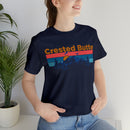 Crested Butte, Colorado Shirt - Mountain Sunset Unisex Crested Butte T-Shirt-95