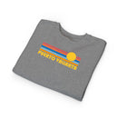 Puerto Vallarta, Mexico Toddler Sweatshirt - Retro Sun Puerto Vallarta Toddler Crewneck Sweatshirt-8