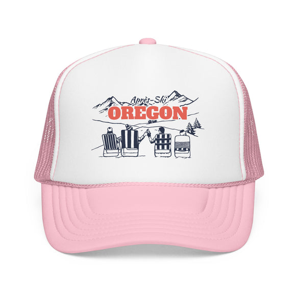 Oregon Après-ski Trucker Hat — Foam Mesh Cap