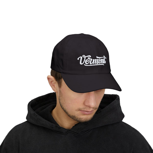 Vermont Dad Hat - Embroidered Vermont Classic Dad Cap