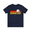 Baseball Dad T-Shirt - Retro Unisex Baseball Dad Shirt-3