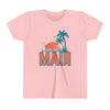 Maui, Hawaii Youth Shirt - Retro Palm Tree Maui Kid's T-Shirt