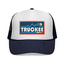 Truckee, California Retro Mountains Trucker Hat - Vintage Style Truckee Cap-4