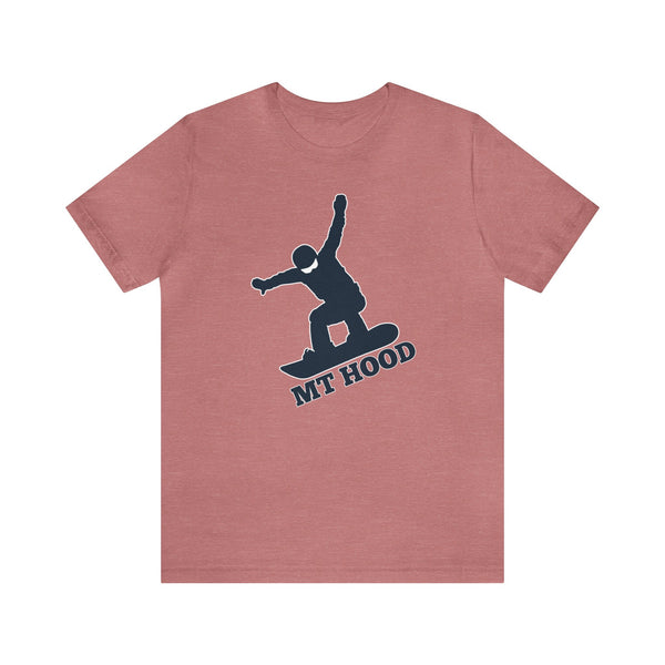 Mt. Hood, Oregon T-Shirt - Snowboard Unisex Mt. Hood Shirt