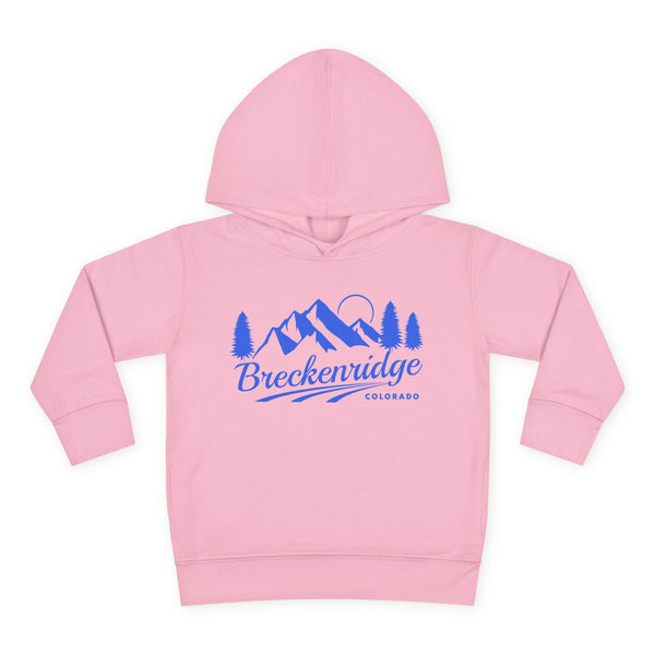 Breckenridge, Colorado Toddler Hoodie - Unisex Mountain Breckenridge Pullover Sweatshirt, Kids Hooded Jumper, Colorado Souvenir