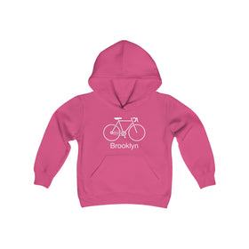 Brooklyn, New York Youth Hoodie - Bike