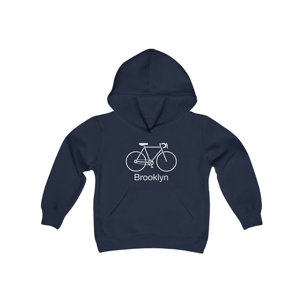 Brooklyn, New York Youth Hoodie - Bike
