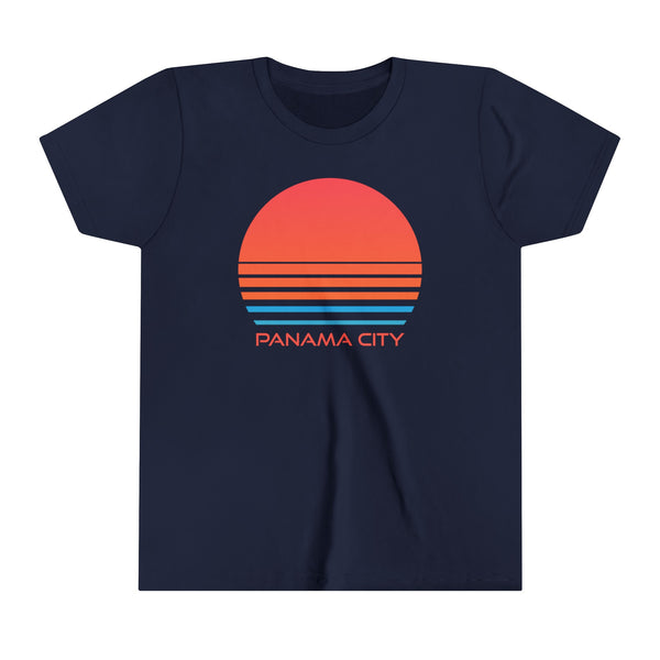 Panama City, Florida Youth Shirt - Retro 80s Panama City Kid's T-Shirt