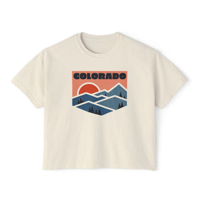 Women's Colorado Boxy Graphic Tee - Slightly Cropped