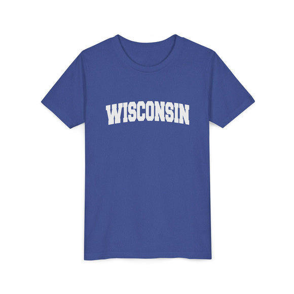 Wisconsin Youth Graphic Tee - Kids T Shirt