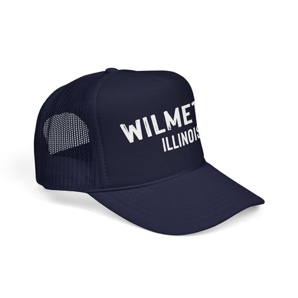 Kids Wilmette, Illinois Trucker Hat - Youth Snapback Cap