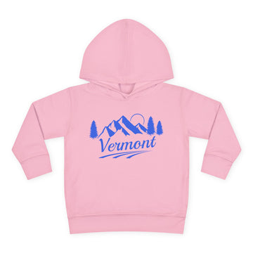 Buy pink Vermont Toddler Hoodie - Unisex Mountain Pullover Sweatshirt, Kids Hooded Jumper, Vermont Souvenir