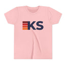 Kansas Youth Tee - Retro KS T-Shirt-5