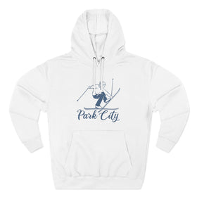 Premium Park City, Utah Vintage Snow Ski Hoodie