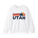 Utah Sweatshirt Retro Mountains, Utah Unisex Crewneck, Vintage Cozy Jumper, Gift for Outdoor Lovers-1