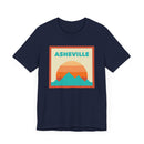 Retro Asheville, North Carolina T-Shirt, Mountain Sun Tee, Unisex Graphic Shirt, Vintage Top, Outdoor Adventure Clothing-14