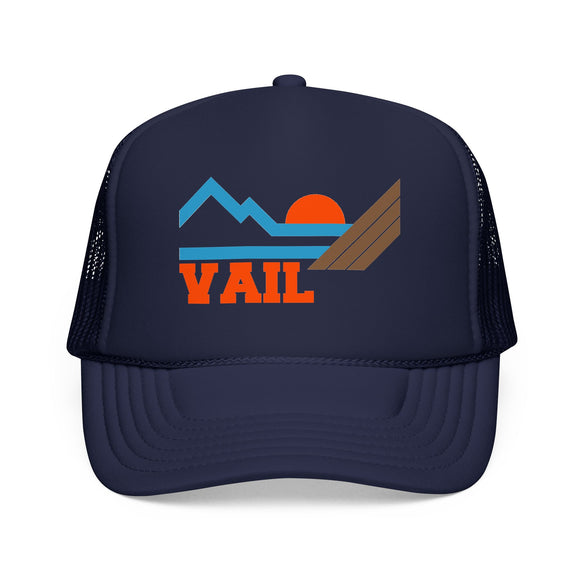 Vail, Colorado Trucker Hat - Vail Mountain Cap