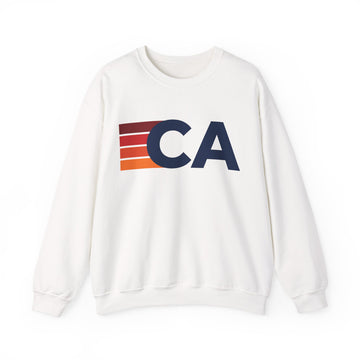 California Retro Sweatshirt | Retro Stripes California