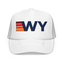 Wyoming Trucker Hat - WY Abbr retro cap-5