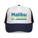 Malibu, California Retro Sailboat Trucker Hat-2