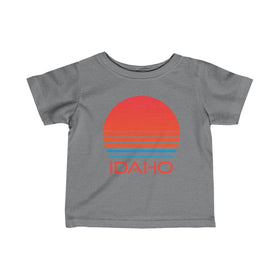Idaho Retro 80s Baby T-Shirt, Infant Tee, Idaho Kid Apparel, 80s Baby Gift