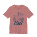 Vail, Colorado Graphic Tee - Mountain Illustration Vail T Shirt-11