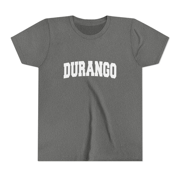 Durango, Colorado Youth Graphic Tee - Kids Durango T Shirt