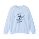 Utah Sweatshirt - Vintage Skiing Graphic Crewneck-4