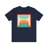 Retro Steamboat, Colorado T-Shirt, Mountain Sun Tee, Unisex Graphic Shirt, Vintage Steamboat, Colorado Top, Outdoor Adventure Clothing