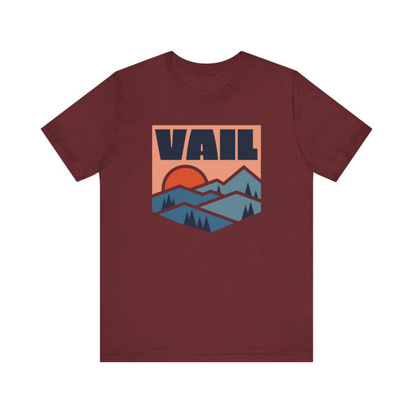 Vail, Colorado T Shirt - Retro Graphic Tee