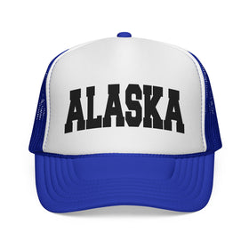Buy royal Alaska Retro Collegiate Style Trucker Hat