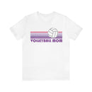 Volleyball Mom T-Shirt - Retro Unisex Volleyball Mom Shirt-4