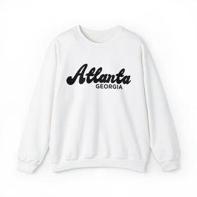 Atlanta, Georgia Sweatshirt - Unisex Retro Crewneck Atlanta Sweatshirt
