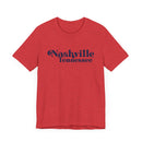 Nashville, Tennessee Graphic Tee, Casual T-Shirt, Vintage Style Shirt-23