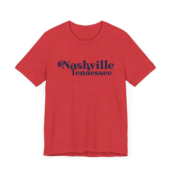 Nashville, Tennessee Graphic Tee, Casual T-Shirt, Vintage Style Shirt