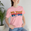 Mt Hood, Oregon Shirt - Mountain Sunset Unisex Mt Hood T-Shirt-117