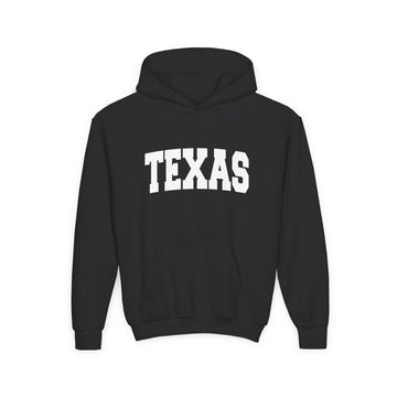 Texas Youth Hoodie - Kids Texas Hooded Sweatshirt - 0