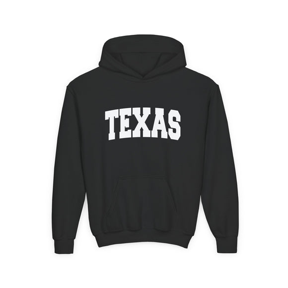 Texas Youth Hoodie - Kids Texas Hooded Sweatshirt