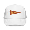 Big Bend National Park Pennant Trucker Hat — Vintage Foam Mesh Cap-6
