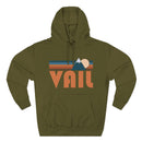 Vail, Colorado Hoodie - Retro Mountain Unisex Sweatshirt-5