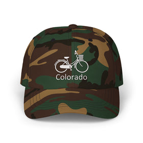 Buy green-camo Colorado Dad Hat - Embroidered Colorado Classic Dad Cap