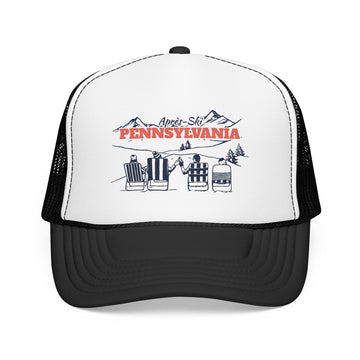 Pennsylvania Après-ski Trucker Hat — Foam Mesh Cap - 0