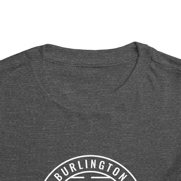 Burlington, Vermont Toddler T-Shirt - Retro Mountain Toddler Burlington Shirt