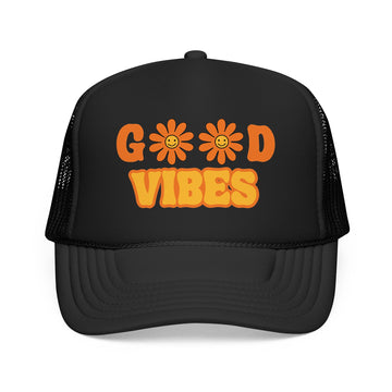 Good Vibes Trucker Hat Boho