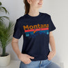 Montana T-Shirt - Mountain Sunset Unisex Montana Shirt